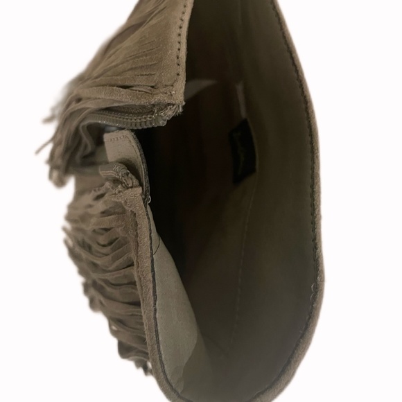 SAM EDELMAN BELINDA FRINGED HEELED BOOTIE - LIKE NEW - Picture 9 of 9